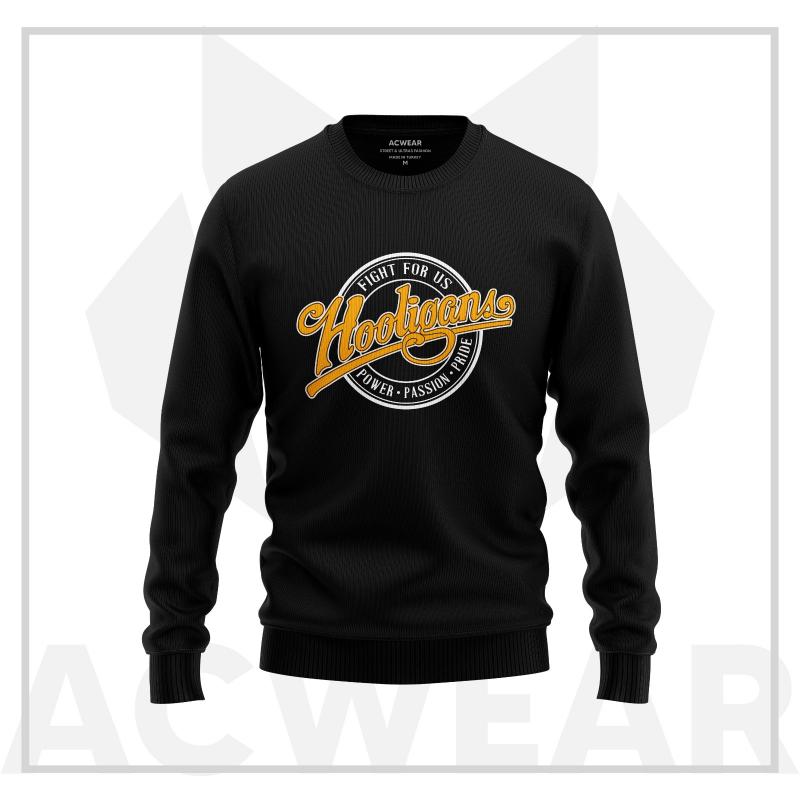 Power Passion Pride Siyah Sweatshirt