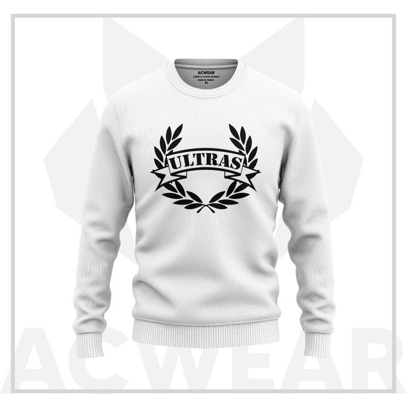 Ultras Laurel Beyaz Sweatshirt