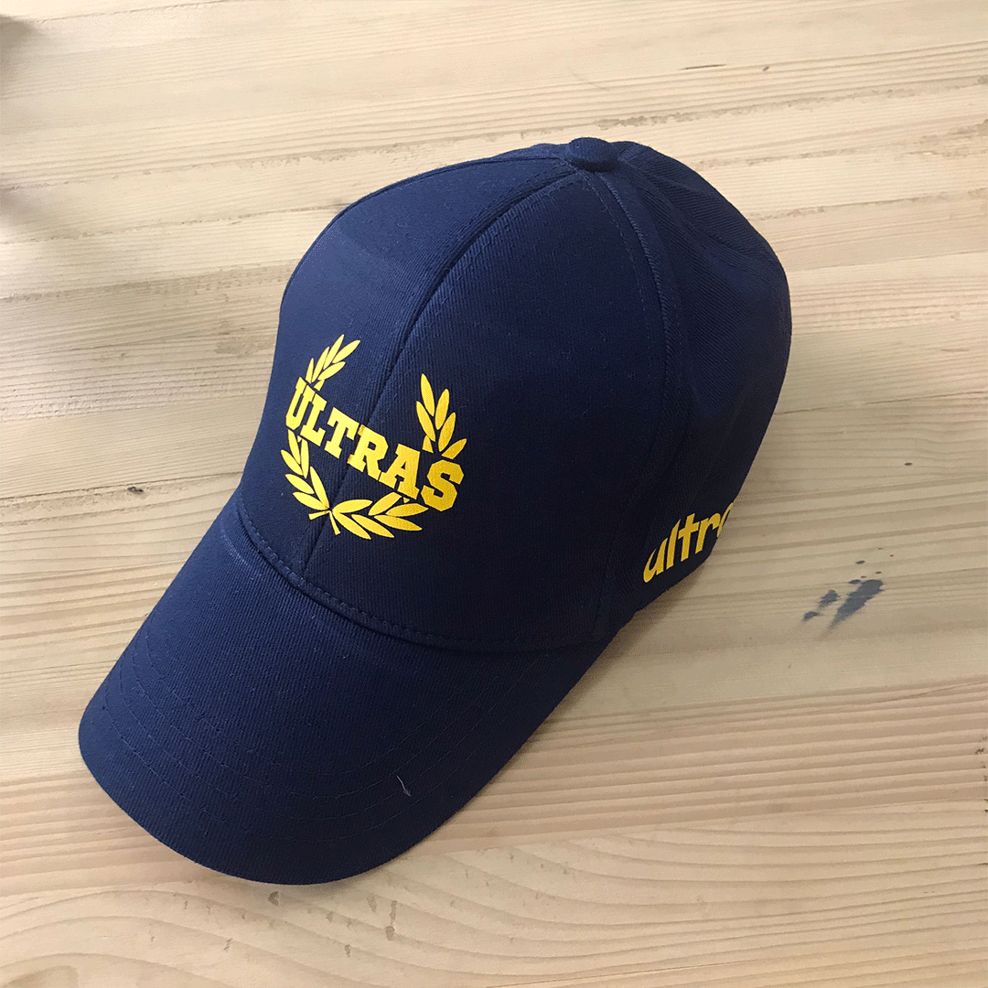 Sarı%20Lacivert%20Ultras%20Şapka