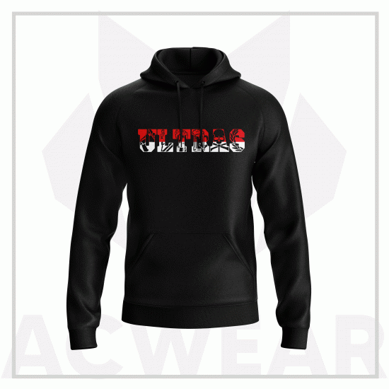 Ultras Kırmızı-Beyaz Hoodie