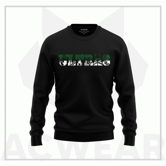 Ultras Yeşil-Beyaz Sweatshirt