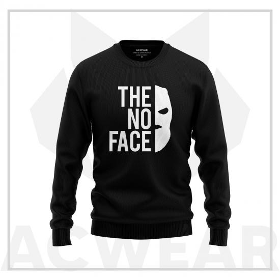 The No Face Siyah Sweatshirt