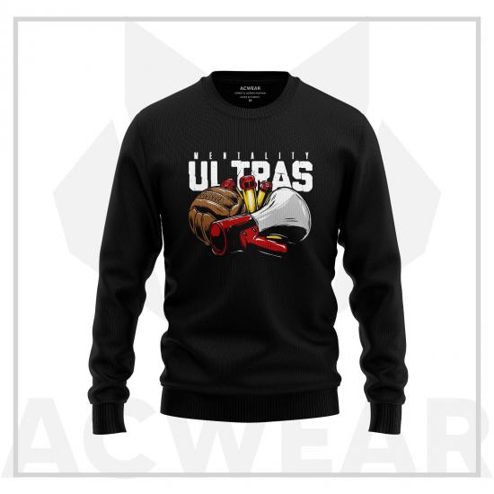 Mentality Ultras Siyah Sweatshirt