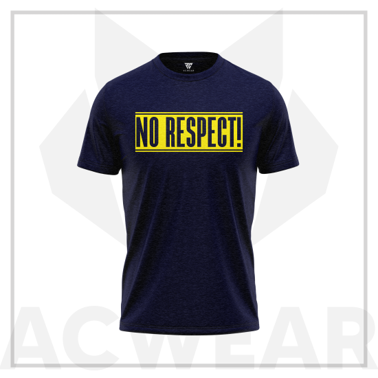 No Respect! Lacivert-Sarı
