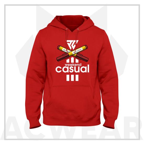 Weekend Casual Kırmızı Hoodie