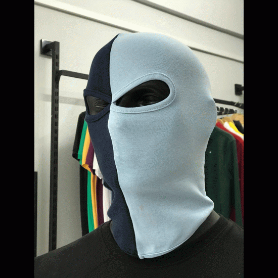 Mavi-Lacivert Maske