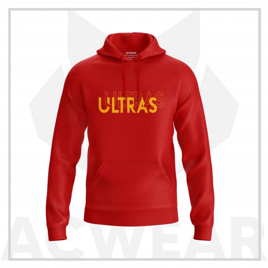 Ultras Break Kırmızı Gold Hoodie