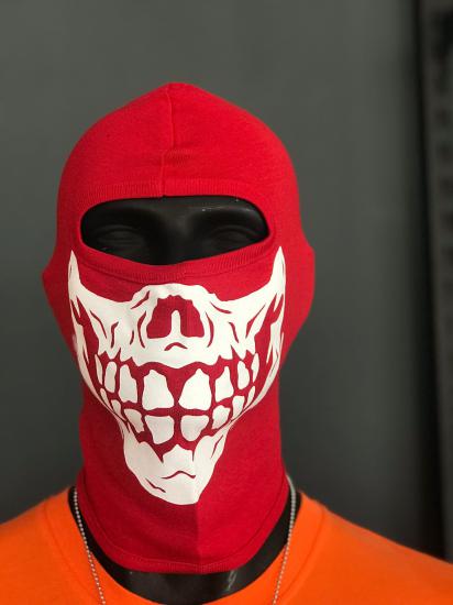Kırmızı İskelet Maske